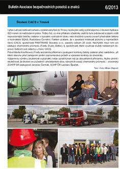 Informační bulletin ABPZ 06/2013