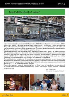 Informan bulletin bezpenostnch poradc a znalc 03/2014